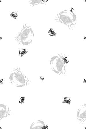 螃蟹印花华亿平台图片