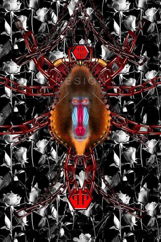 philippplein菲利普普印花华亿平台图片