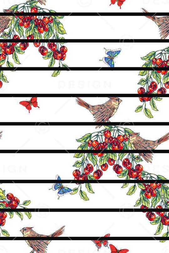 条纹印花华亿平台图片