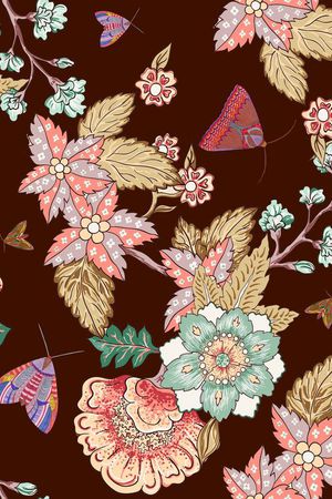 瓷砖窗花花卉印花华亿平台图片