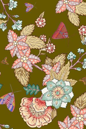 瓷砖窗花花卉印花华亿平台图片