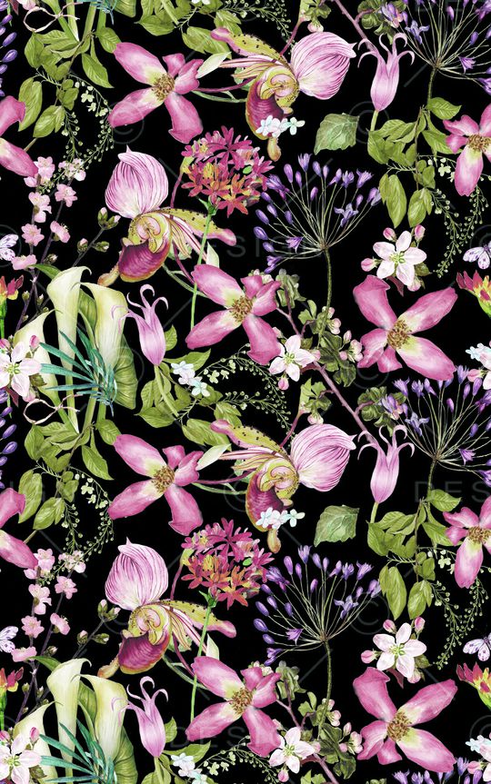 玫瑰印花华亿平台图片