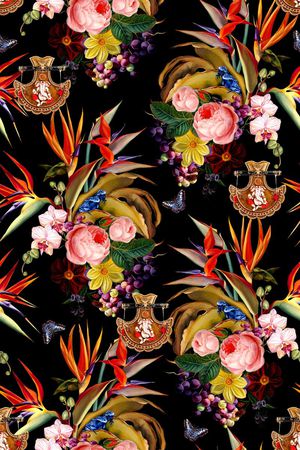 时尚印花华亿平台图片