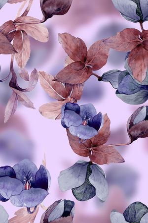 花瓣印花华亿平台图片