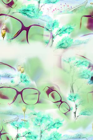 莫妮卡-女装华亿平台印花华亿平台图片