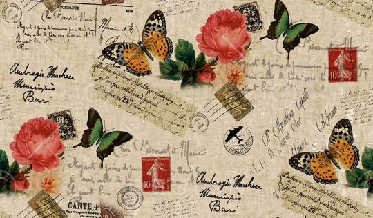 蝴蝶印花华亿平台图片