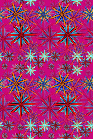 炫彩变幻印花华亿平台图片