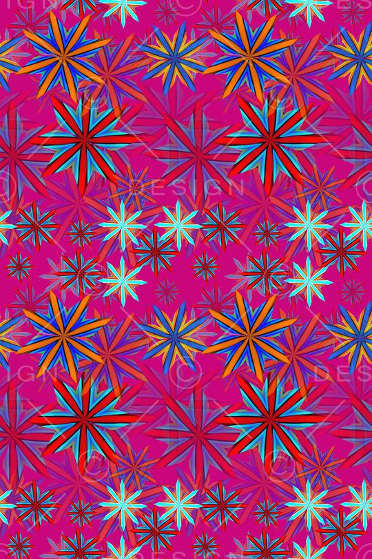 炫彩变幻印花华亿平台图片