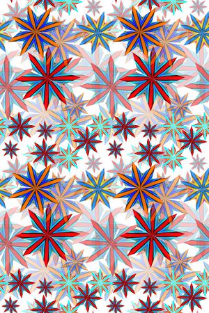 炫彩变幻印花华亿平台图片