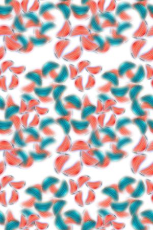 炫彩变幻印花华亿平台图片