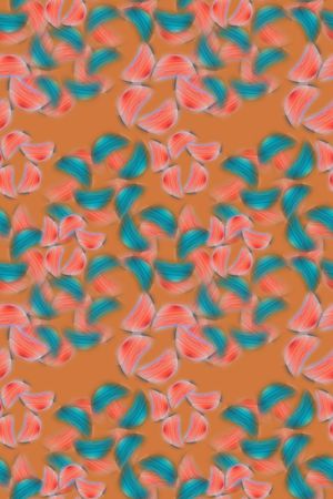 炫彩变幻印花华亿平台图片