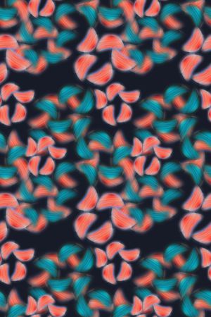 炫彩变幻印花华亿平台图片