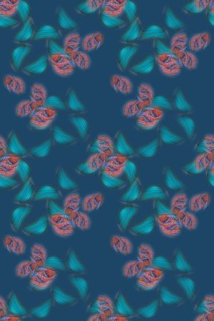 炫彩变幻印花华亿平台图片