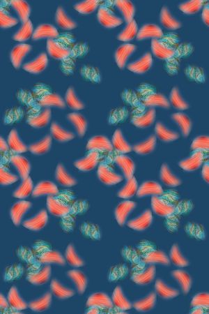 炫彩变幻印花华亿平台图片