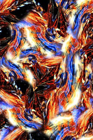 抽象印花华亿平台图片