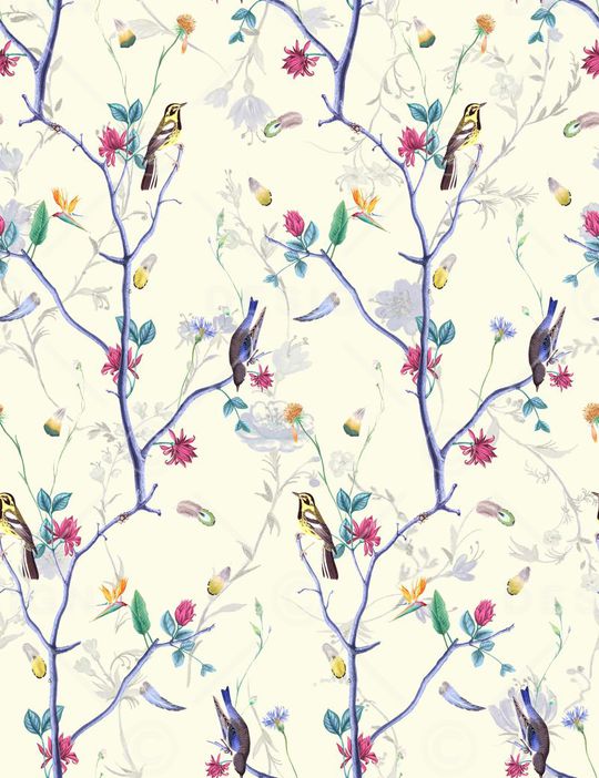 鸟印花华亿平台图片