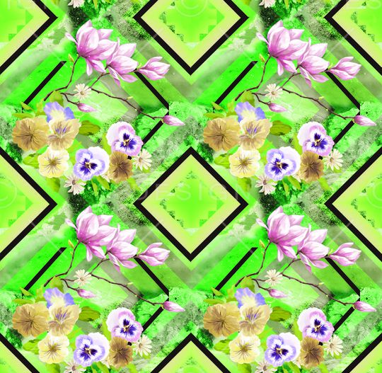 莫妮卡-女装华亿平台印花华亿平台图片