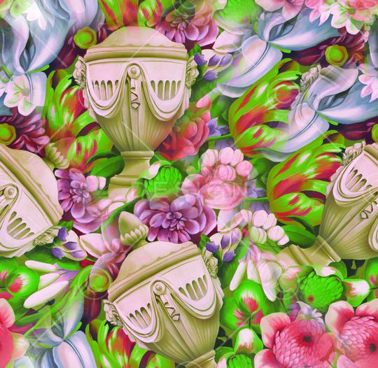 莫妮卡-女装华亿平台印花华亿平台图片