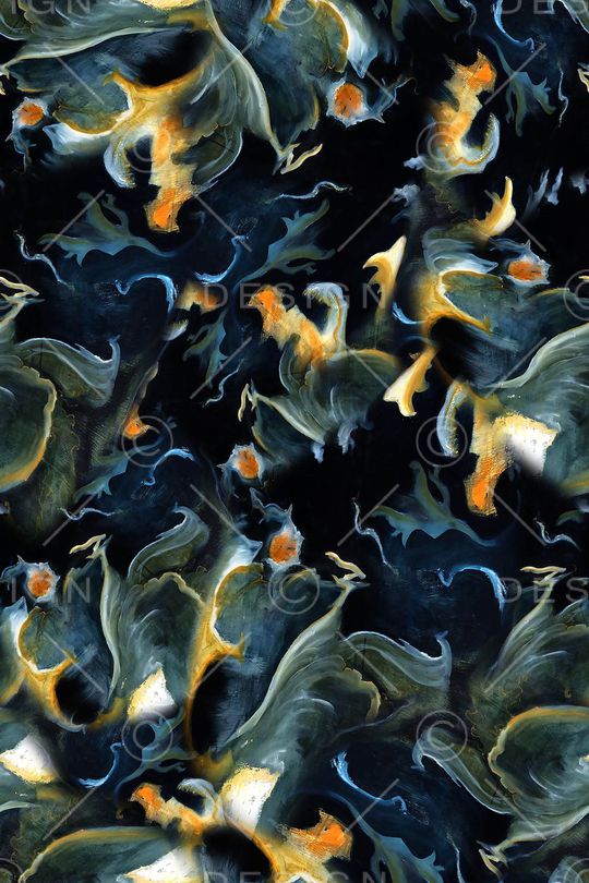 抽象印花华亿平台图片