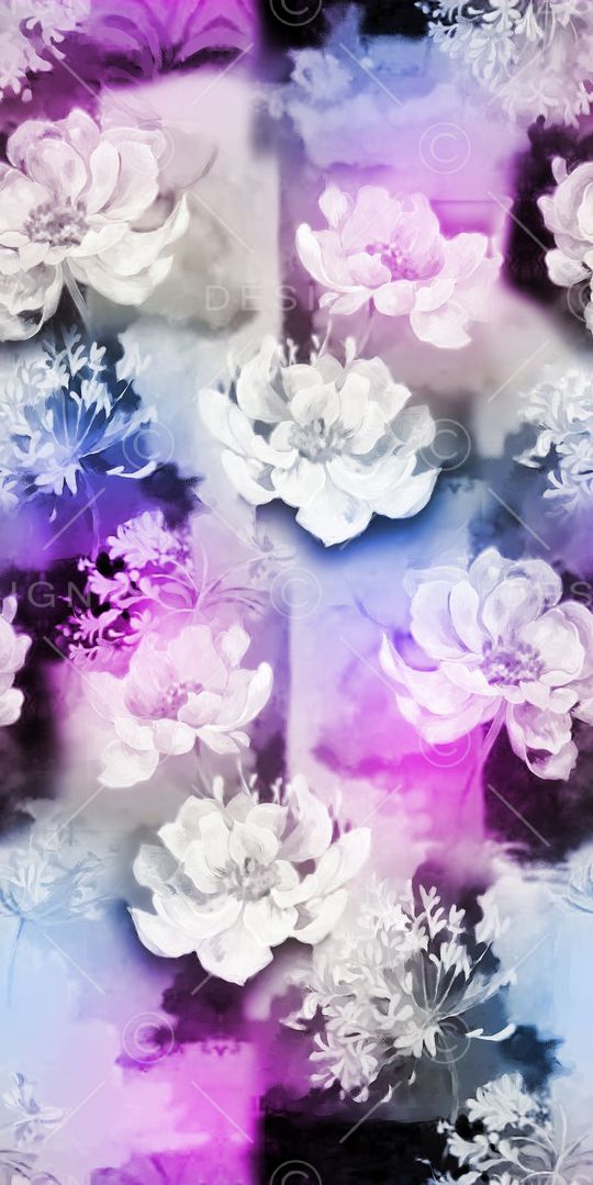 荷花印花华亿平台图片