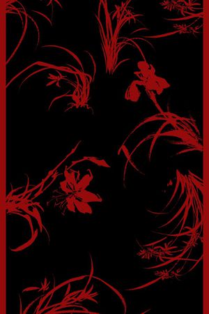 兰花印花华亿平台图片