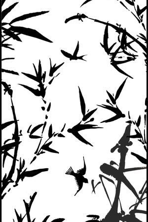 中国风印花华亿平台图片