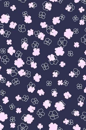 小碎花印花华亿平台图片