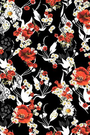 康乃馨印花华亿平台图片