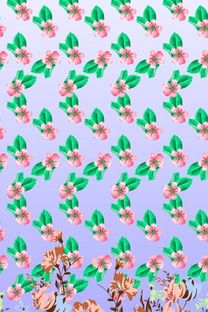 淑女印花华亿平台图片