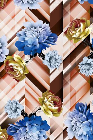 莫妮卡-女装华亿平台印花华亿平台图片