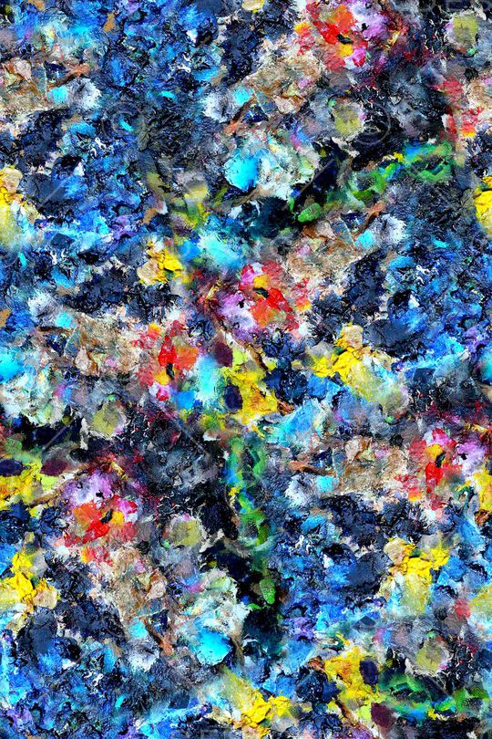 抽象印花华亿平台图片