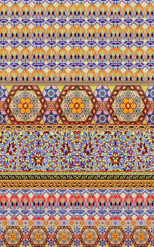 民族风印花华亿平台图片