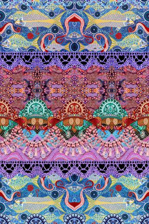 民族风印花华亿平台图片