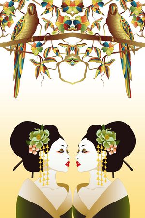 日韩风印花华亿平台图片