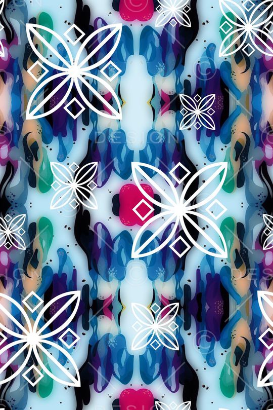 色块印花华亿平台图片