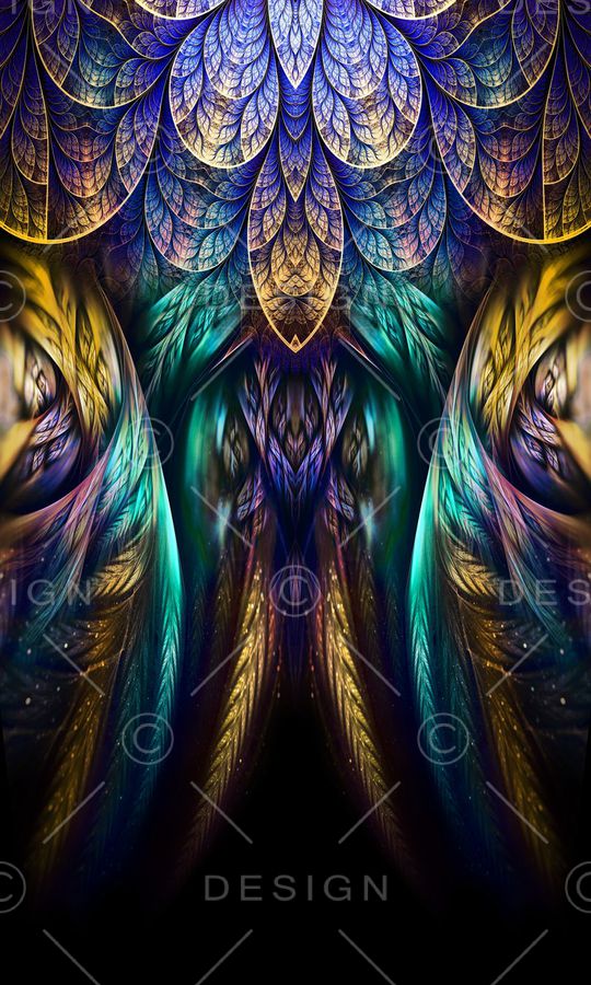 抽象印花华亿平台图片