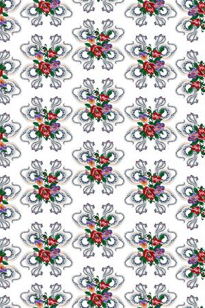 时尚男装西服外套夹克佩斯利印花华亿平台图片