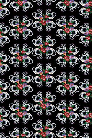 时尚男装西服外套夹克佩斯利印花华亿平台图片