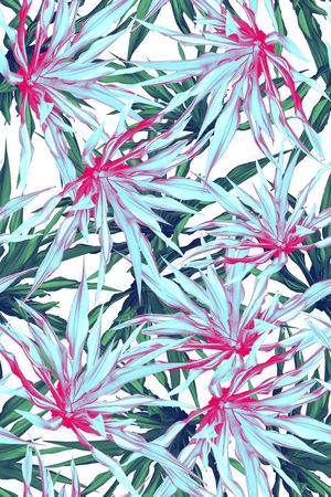 棕榈叶印花华亿平台图片