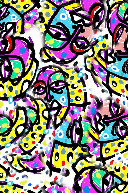 波普印花华亿平台图片