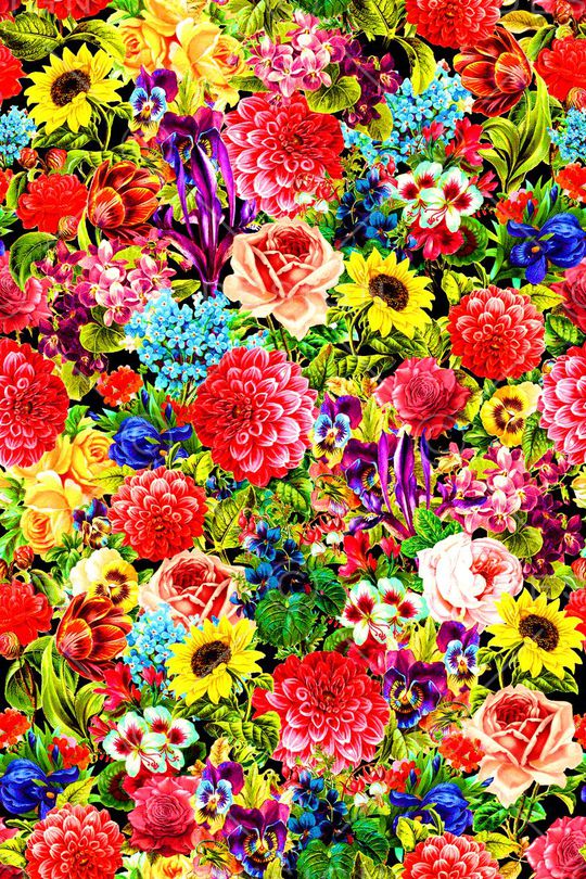 连衣裙印花华亿平台图片