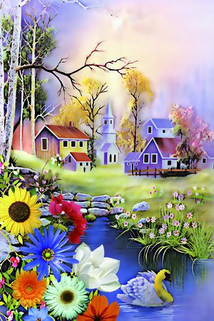 淑女印花华亿平台图片