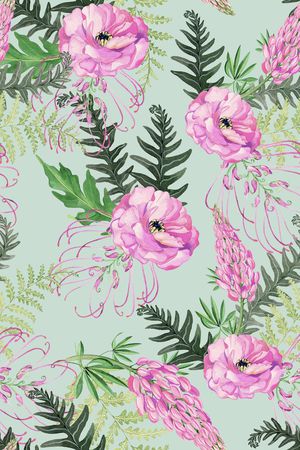 手绘印花华亿平台图片