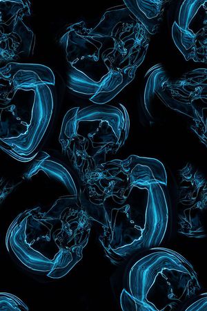 抽象印花华亿平台图片