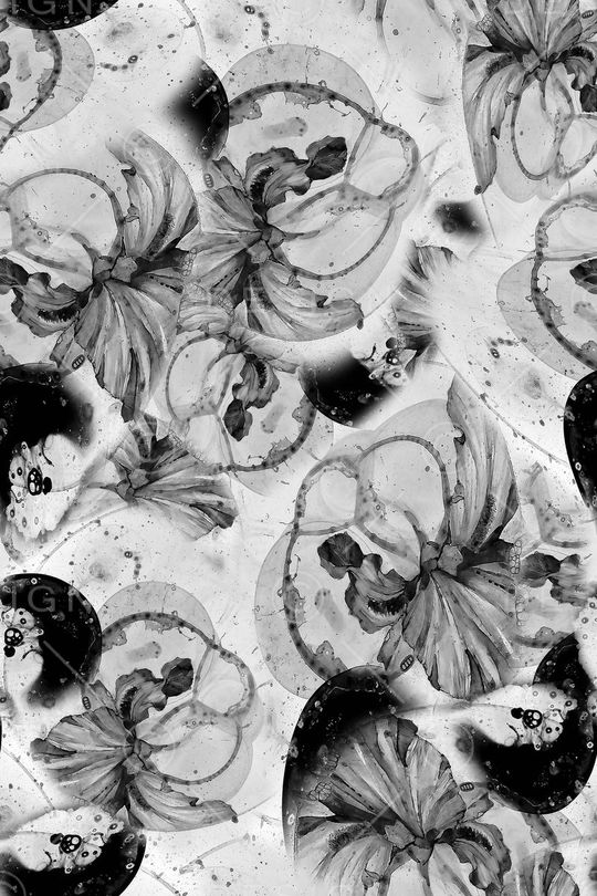 抽象印花华亿平台图片