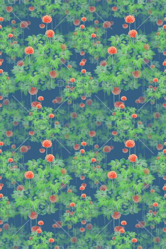 花朵印花华亿平台图片