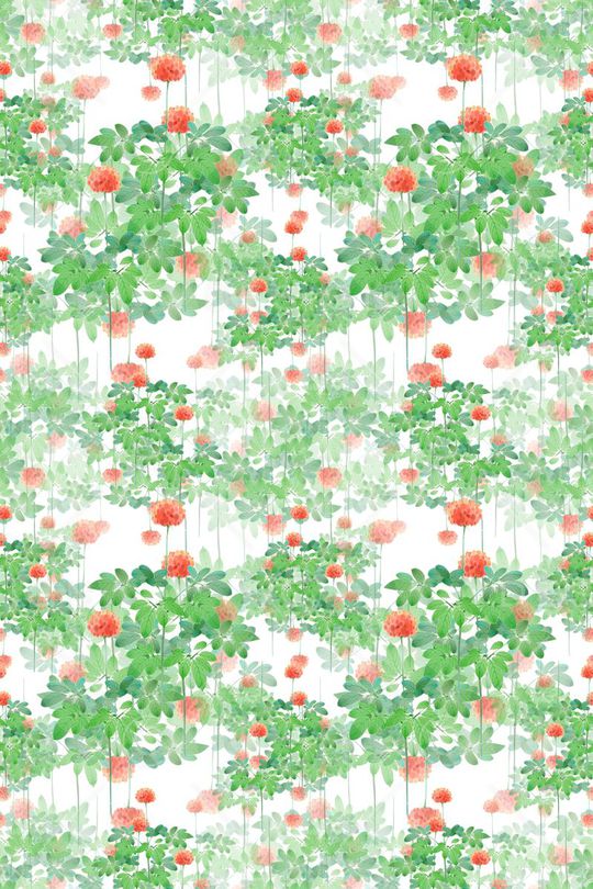 花朵印花华亿平台图片