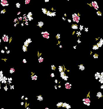 小碎花印花华亿平台图片