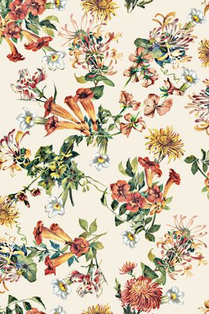 清新印花华亿平台图片