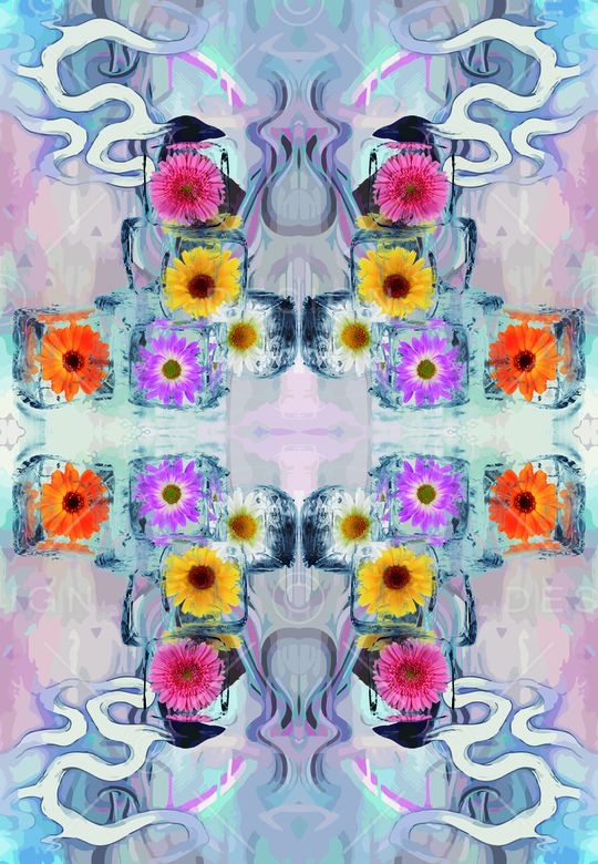 莫妮卡-女装华亿平台印花华亿平台图片